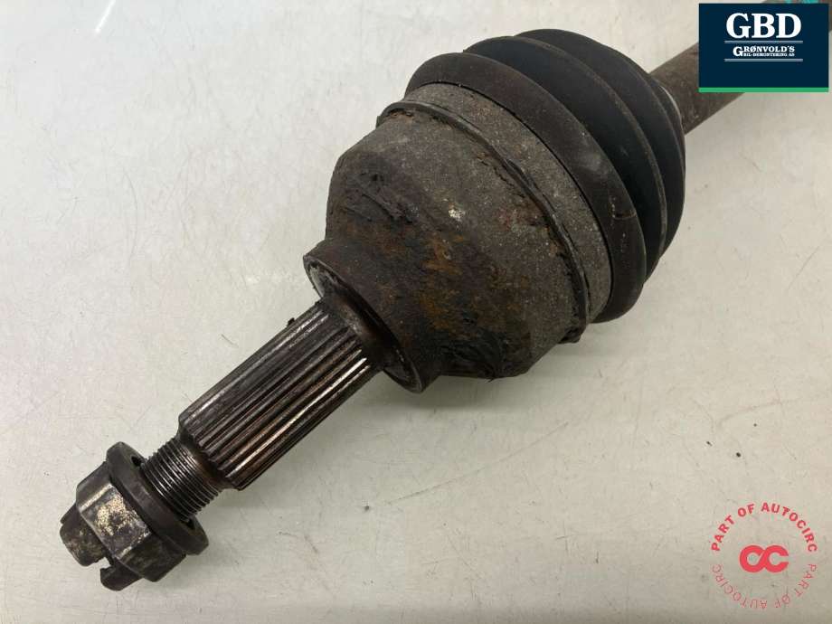 Drivaksel venstre foran, diesel/manuell til Opel Vivaro A 2001-2006 (93866081|91166708 | 91168795 |93852699|93856470 | 95520557)