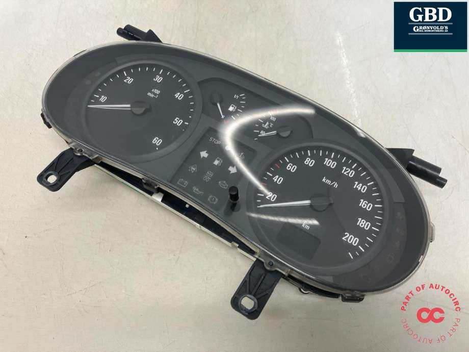 Instrumentpanel til Opel Vivaro A, 2001-2006 (93852115)