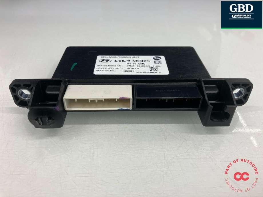 Styreenhet batteri elbil (BMS - Battery Management System) til Hyundai Kona 2024-->> (Type II) (375A1GI0 00|375A1-GI000|GI375-A1000)