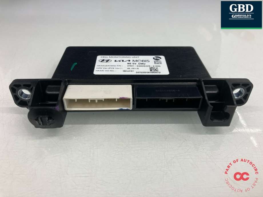 Styreenhet batteri elbil (BMS - Battery Management System) til Hyundai Kona 2024-->> (Type II) (375A1GI0 00|375A1-GI000|GI375-A1000)