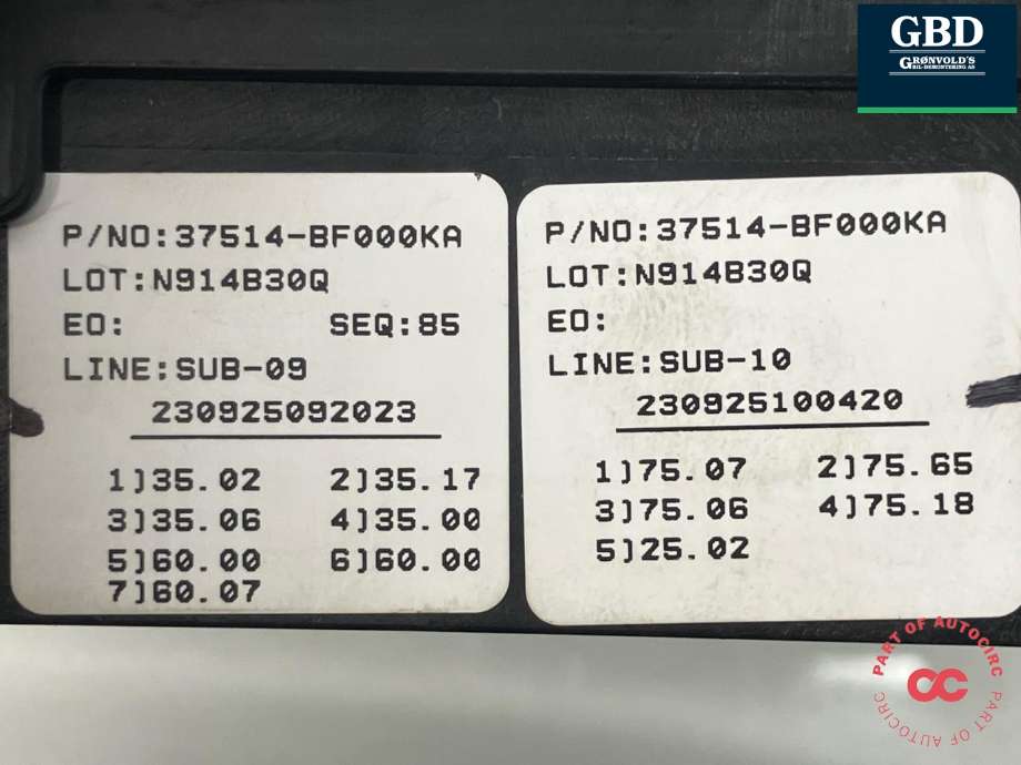 Styreenhet diverse til Hyundai Kona 2024-->> (Type II)  (37514-BF000KA|)