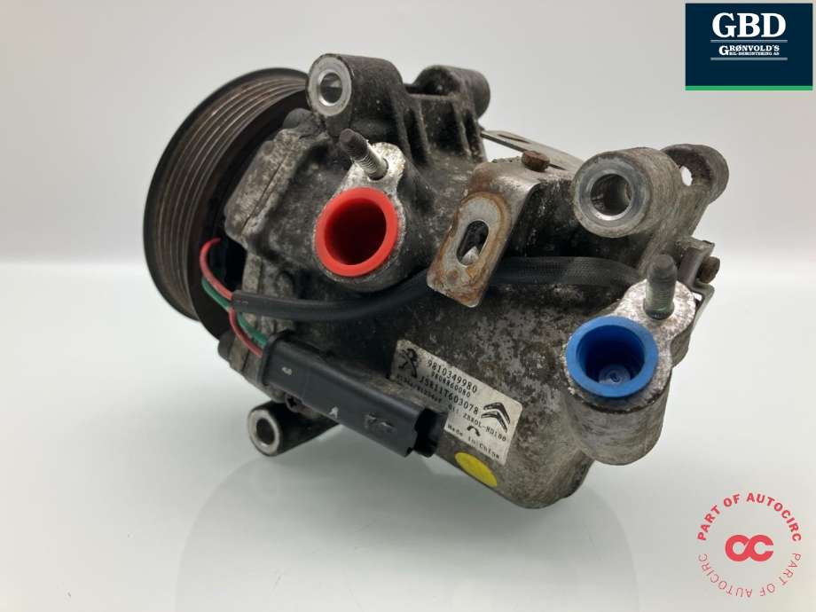 Aircondition kompressor til Peugeot Expert 2016-->> (Type III)  (98 103 499 80|16 364 629 80|98 301 488 80)