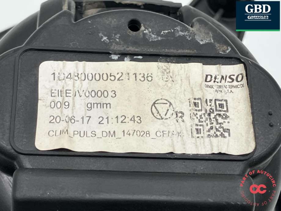 Varmeapparat motor til Peugeot Expert 2016-->> (Type III)  (98 497 170 80|16 170 627 80|)