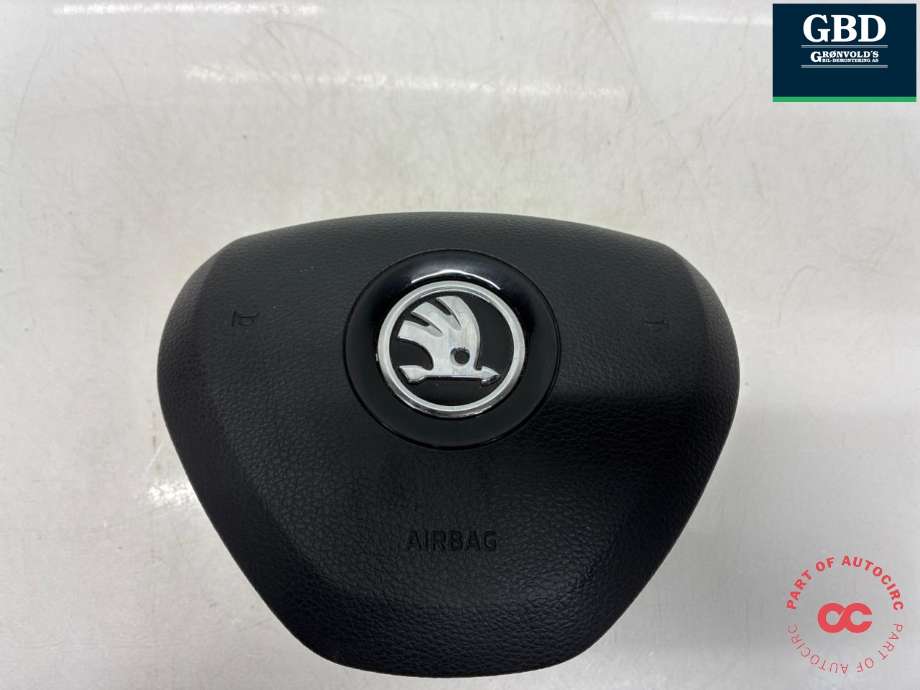 Airbag rattpute til Škoda Superb, 2008-2015 (Type II) (3V0 880 201 AC)