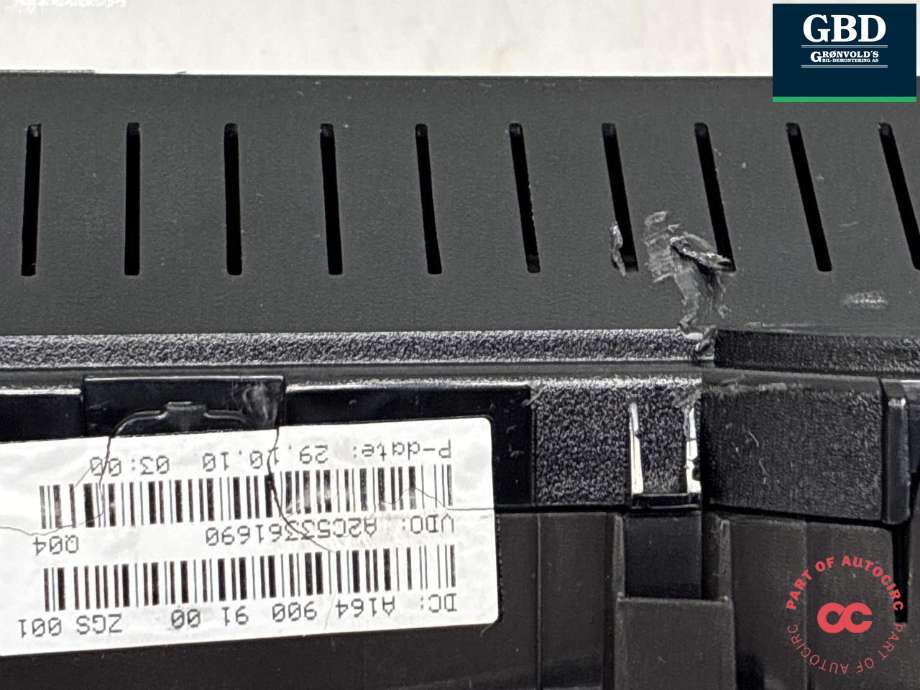 Instrumentpanel til Mercedes GL 2006-2012 (X164) (X164) (A 251 900 64 00|A 164 900 91 00|)
