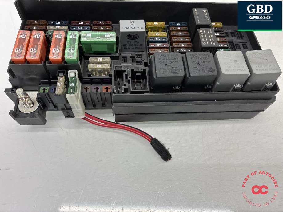 Sikringsboks bagasjerom til Mercedes GL 2006-2012 (X164) (X164) (A 164 982 04 23|A 164 540 33 72|)