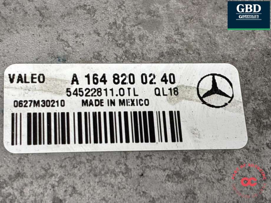 Viskeroverføring til Mercedes GL 2006-2012 (X164) (X164) (A 164 820 00 41|A 164 820 02 40|)