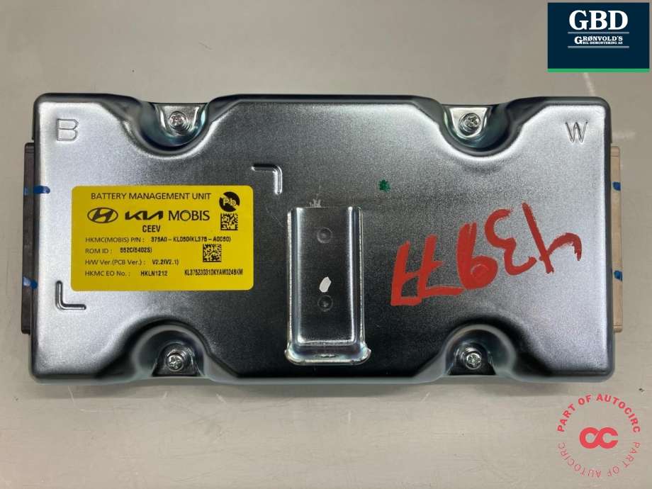 Styreenhet batteri elbil (BMS - Battery Management System) til Hyundai Ioniq 6 2023-->>  (375A0KL0 50|375A0-KL050|KL375-A0050)