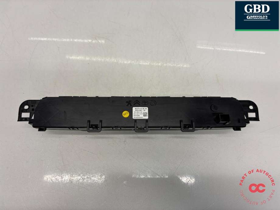 Varmeapparat betjening til Toyota Proace 2016-->> (Type II)  (98 075 413 ZD|)