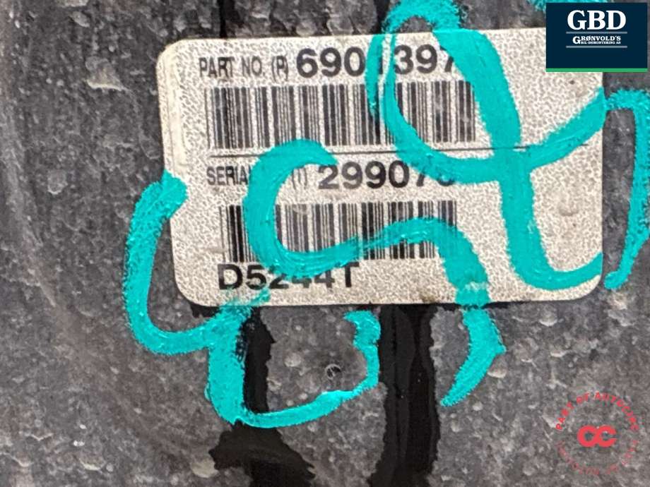Motor diesel til Volvo XC70 2005-2007 (Type I, Fase 2) (D5244T|6901397|)