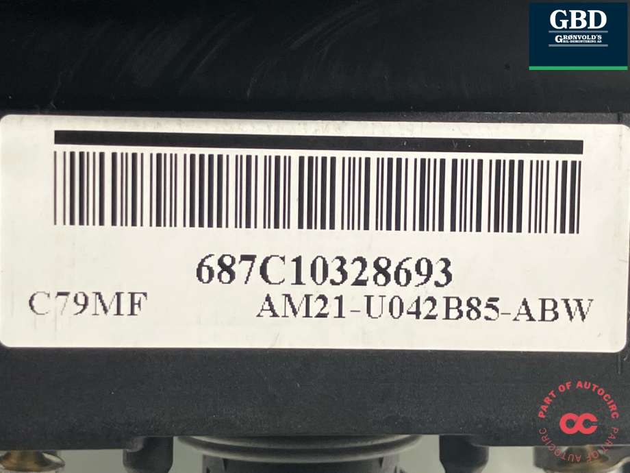 Airbag rattpute til Ford S-Max 2010-2015 (Type I, Fase 2) (1677413|AM21-U042B85-AB3ZHE|AM21-U042B85-ABW)