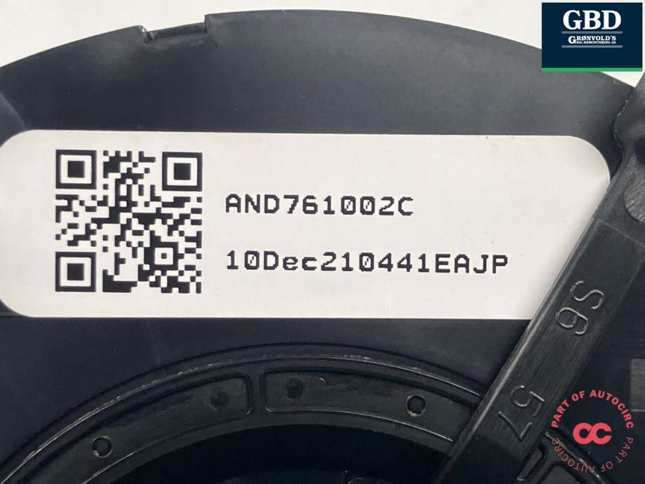 Airbag slepering til Ford S-Max 2010-2015 (Type I, Fase 2)  (1778055|AG9T-14A664-BF|ZWAC30076C)