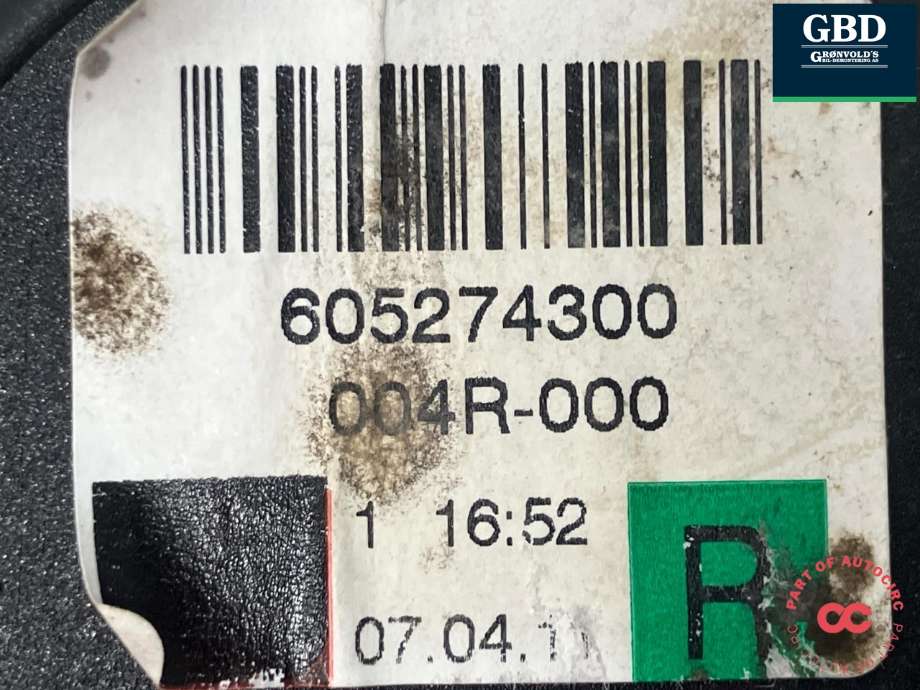 Sikkerhetsbelte foran høyre til Ford S-Max 2010-2015 (Type I, Fase 2) (1713271|9G9N-61294-AC3YYW|9G9N-61294-ACW)