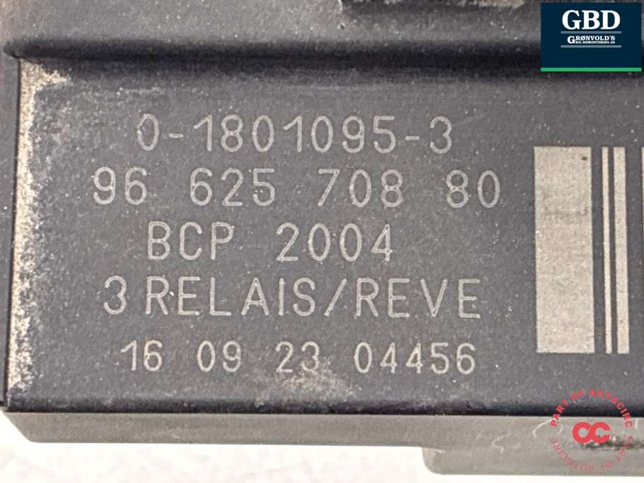 Rele gløde til Peugeot 308 2013-2021 (Type II)  (96 925 708 80|)