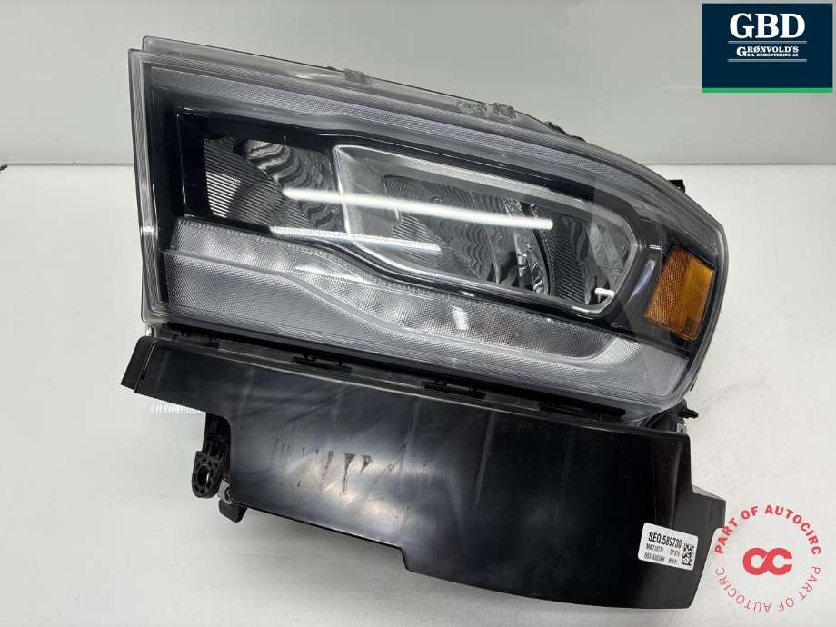 Frontlykt venstre full-LED til Dodge RAM 2019-->> (Type V) (68316083AH|)