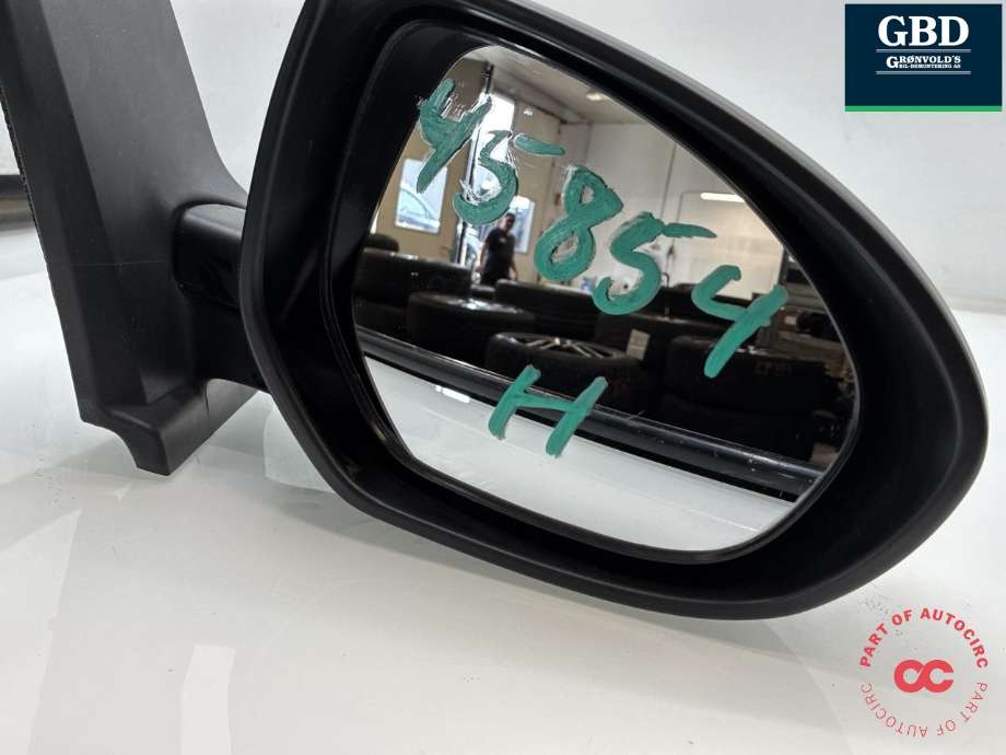 Speil høyre til Mazda 2 2011-2014 (Type II, Fase 2) (DF746912ZB|)
