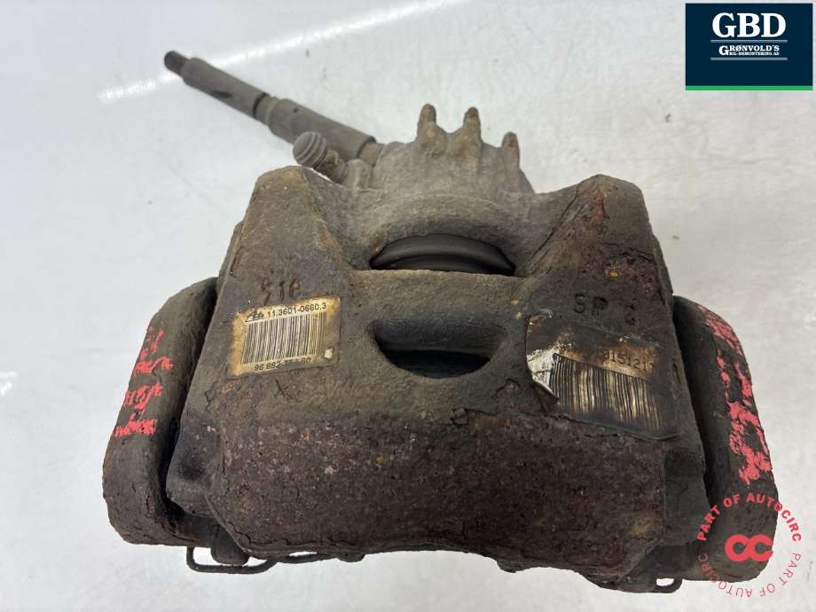 Bremsecaliper høyre foran til Peugeot 5008 2010-2017 (Type I)  (4400 V8|16 517 553 80|)