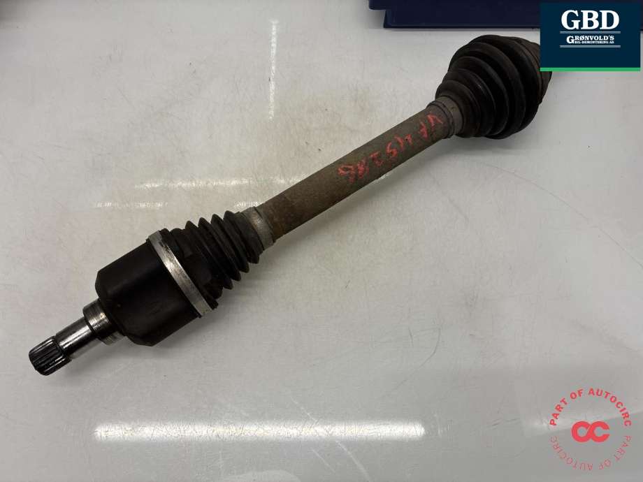 Drivaksel venstre foran, diesel/manuell til Peugeot 5008, 2010-2017 (Type I)  (3272 PZ)