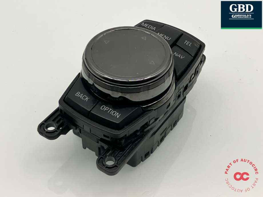 Bilstereo navigasjon betjeningspanel til BMW X5, 2013-2018 (F15) (F15) (65 82 9 350 725)