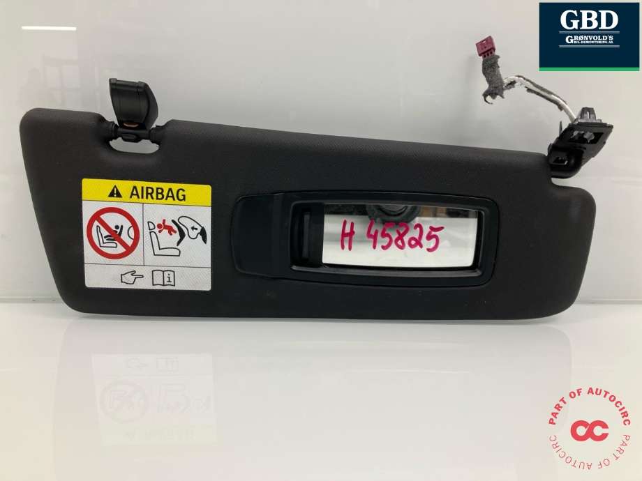 Solskjerm høyre til BMW X5 2013-2018 (F15) (F15) (51 16 7 402 634|)