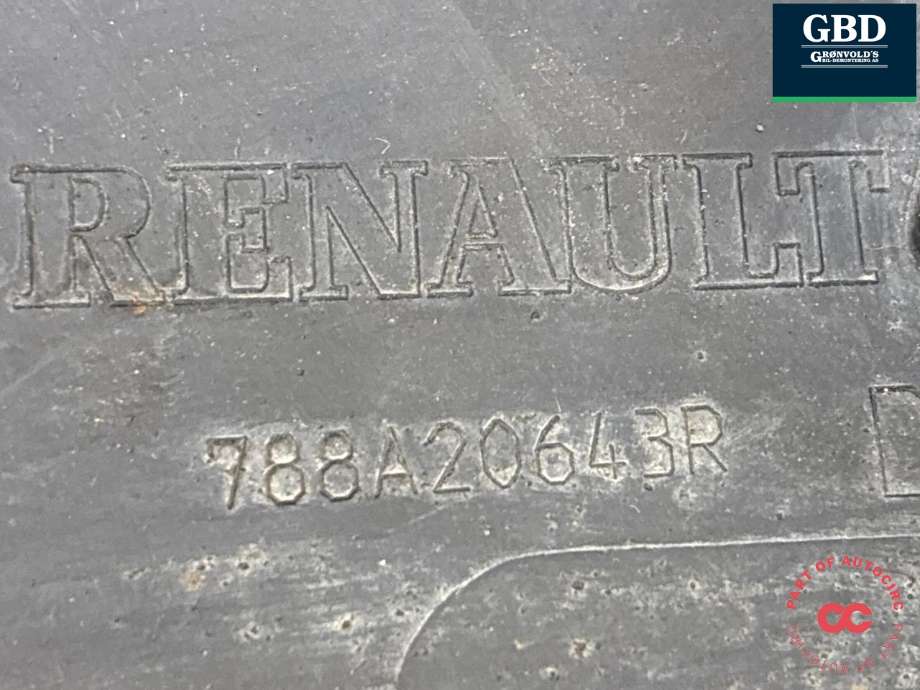 Hjulbuelist høyre bak til Renault Captur 2013-2020 (Type I)  (788A20643R|)