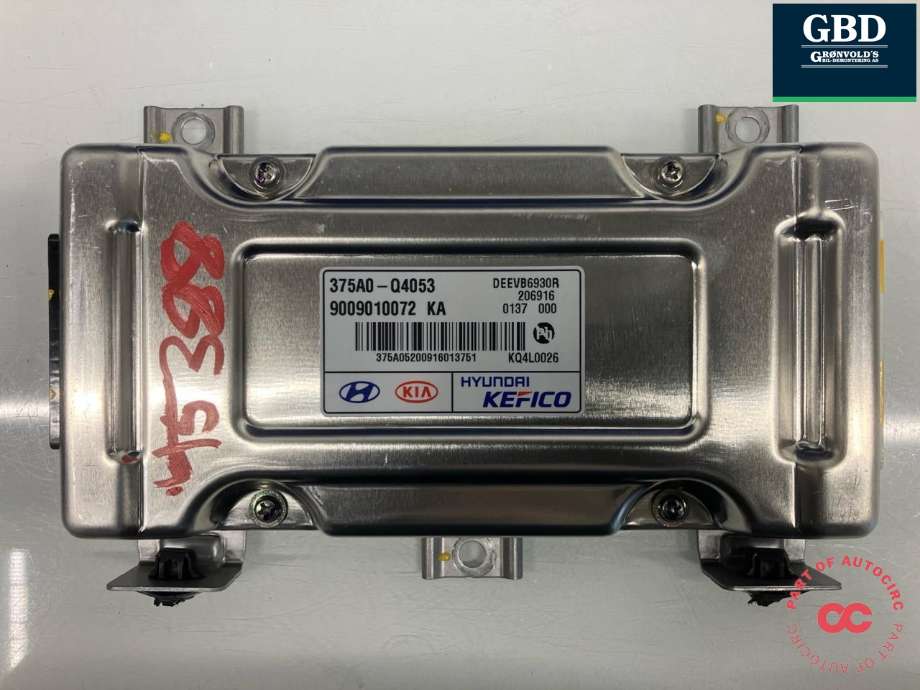 Styreenhet batteri elbil (BMS - Battery Management System) til Kia Niro 2016-2021  (375A0K4 053|375A0-Q4053|)