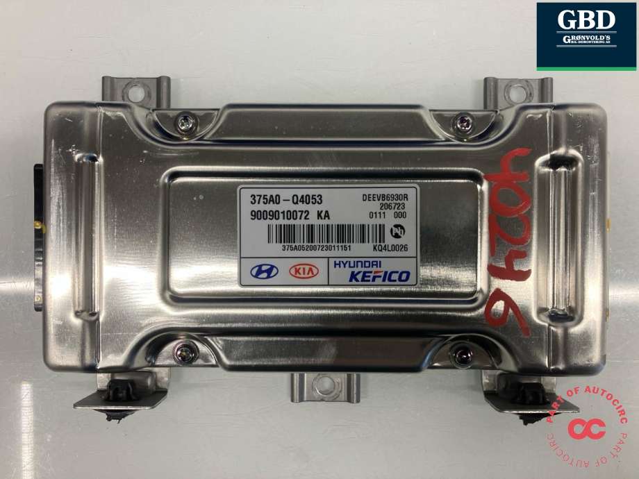 Styreenhet batteri elbil (BMS - Battery Management System) til Kia e-Soul 2019-->> (Type III)  (375A0Q4 053|375A0-Q4053|)