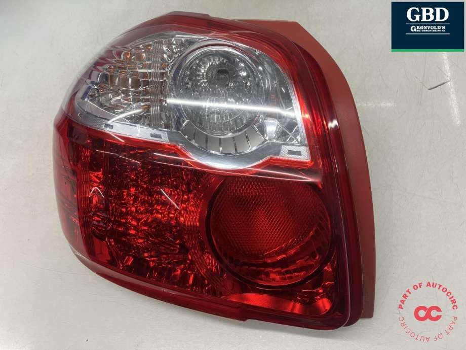 Baklykt venstre til Toyota Auris 2010-2012 (Type I, Fase 2)  (8156102540|)