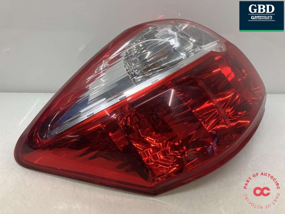 Baklykt venstre til Toyota Auris 2010-2012 (Type I, Fase 2)  (8156102540|)