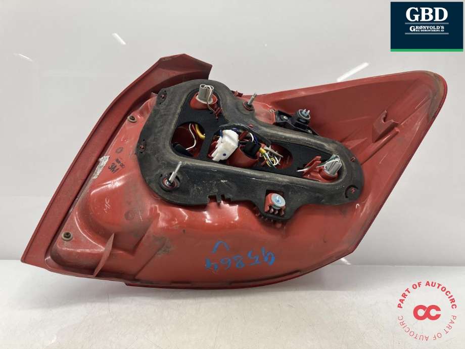 Baklykt venstre til Toyota Auris 2010-2012 (Type I, Fase 2)  (8156102540|)