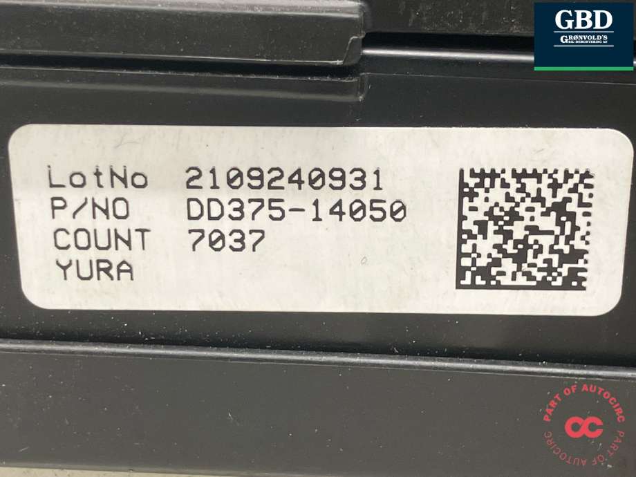 Styreenhet batteri elbil (BMS - Battery Management System) til Kia e-Soul 2019-->> (Type III)  (37583K 4000|DD375-14050|37583-K4000)