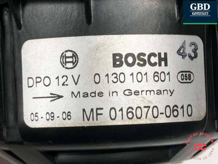 Varmeapparat motor til Toyota Corolla 2002-2007  (8710302080|0 130 101 601|)