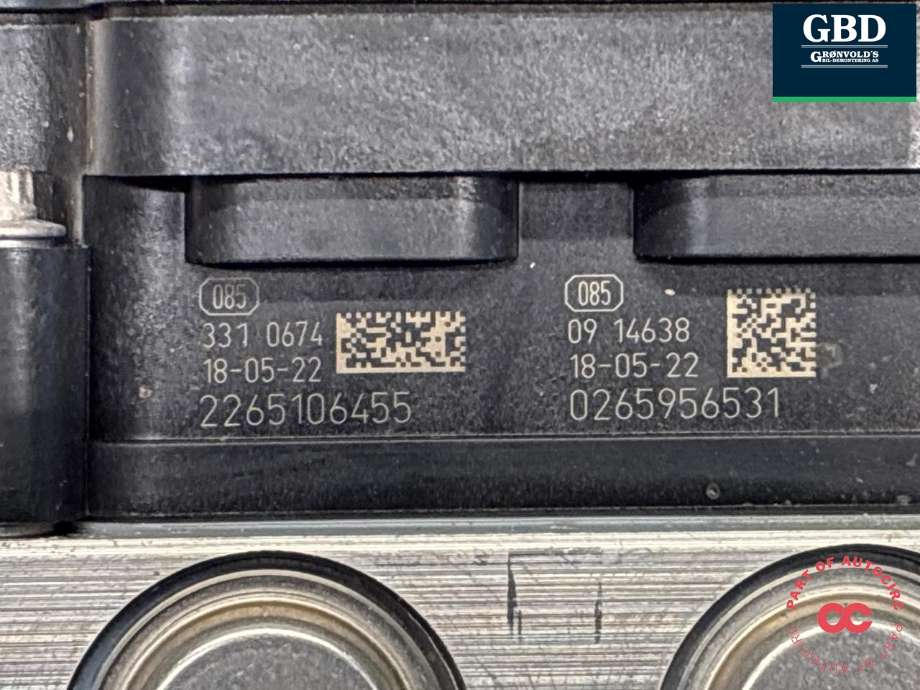 ABS sentral til Nissan E-NV200 2014-->>  (476604FA2A|2265106455|0265956531)