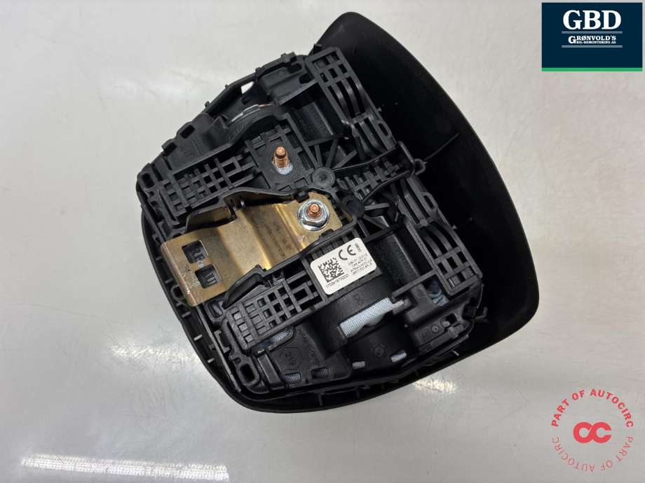Airbag rattpute til Renault Zoe 2013-2019 (Fase 1) (985705890R|985706914R|)