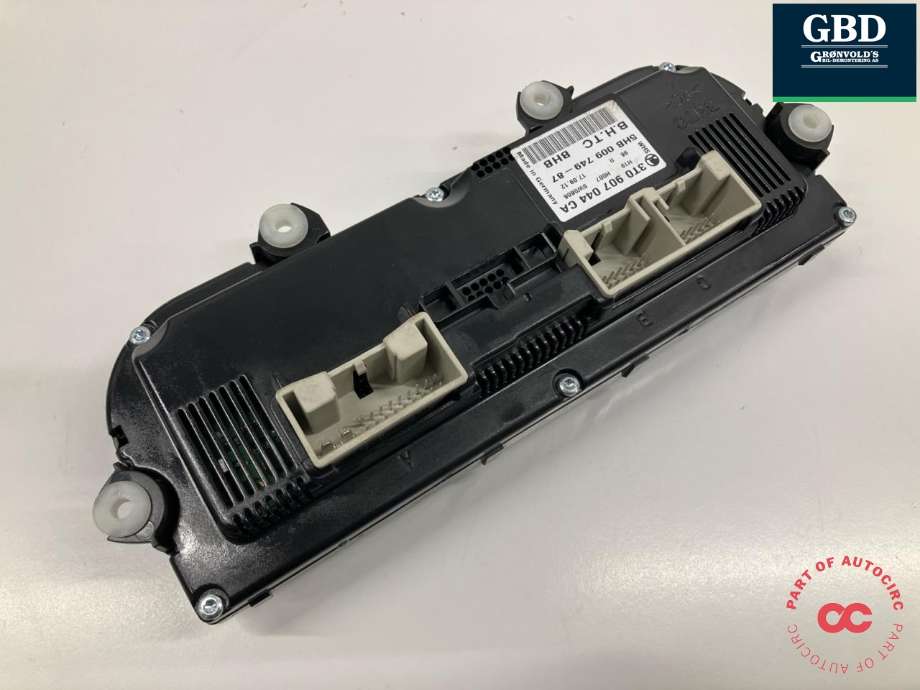 Varmeapparat betjening til Škoda Octavia 2009-2013 (Type II, Fase 2) (3T0 907 044 DA WHS|3T0 907 044 CA WHS|3T0 907 044 CA)