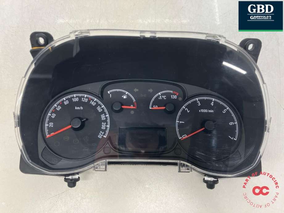 Instrumentpanel til Opel Combo D 2012-2018 (95525562|95514542 | 95515476|51942589)