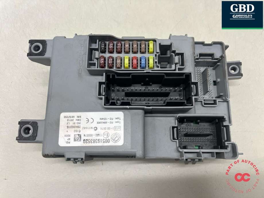 Styreenhet comfort (BCM) til Opel Combo D 2012-2018  (95599717|95516382|28400315| 00519383520)