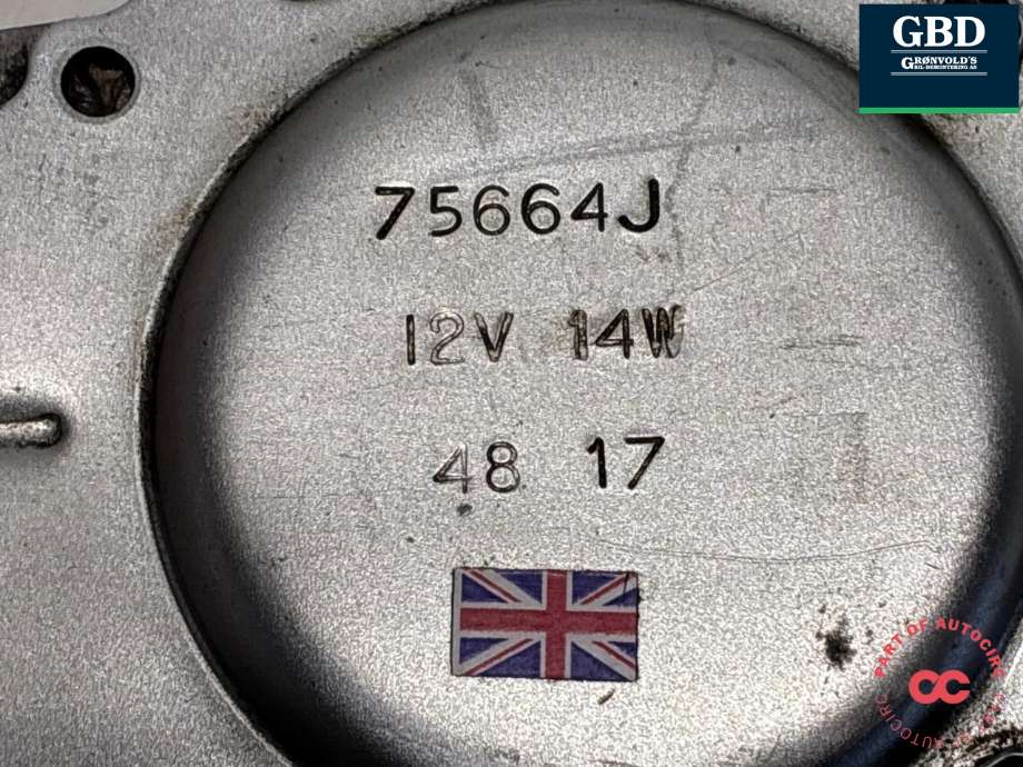 Viskermotor frontrute til Land Rover Defender 1987-2006 (RTC3867|1H1Z17504BA|75664J)