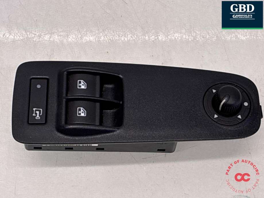 Bryter ruteheis førerdørspanel til Peugeot Boxer, 2014-->> (Type III, Fase 2)  (16 087 056 80)