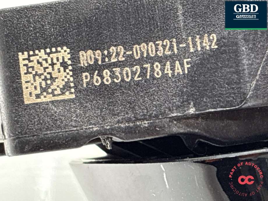 Dørhåndtak utv høyre foran til Dodge RAM 2019-->> (Type V)  (6CV361XJAD|)
