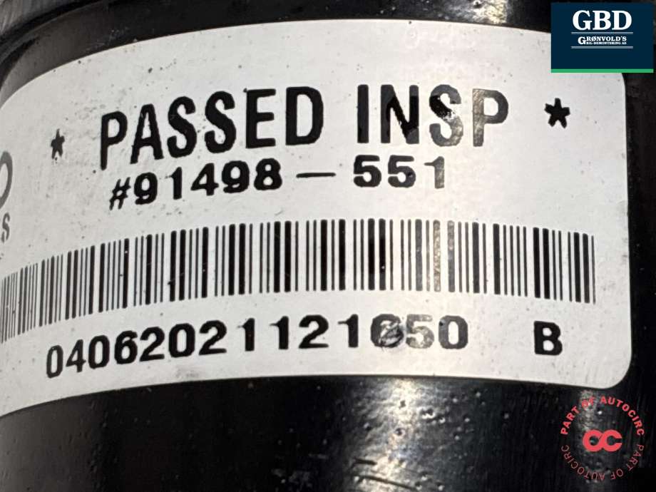 Viskermotor frontrute til Dodge RAM 2019-->> (Type V)  (68385090AC|91498-551|)