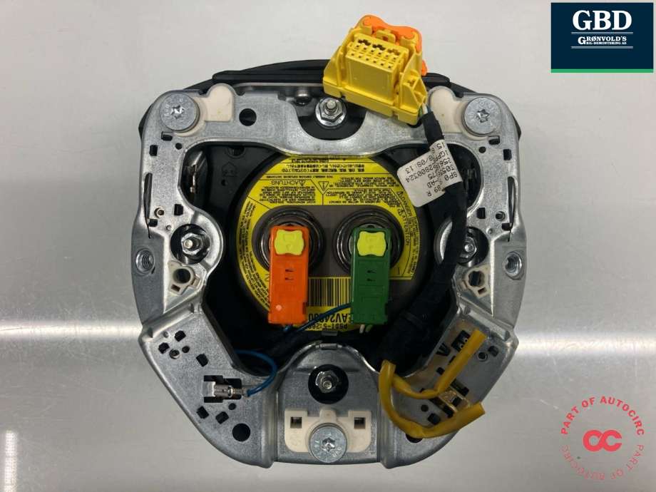 Airbag rattpute til Audi A3 2009-2012 (Type II, Fase 2) (TAKATA|8P7 880 201 G|8P7 880 201 G 6PS|306593999032-AB)
