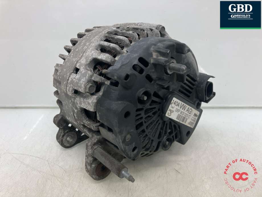 Dynamo diesel til Audi A3 2009-2012 (Type II, Fase 2)  (VALEO|06F 903 023 F|06F 903 023 C|TG14C011)