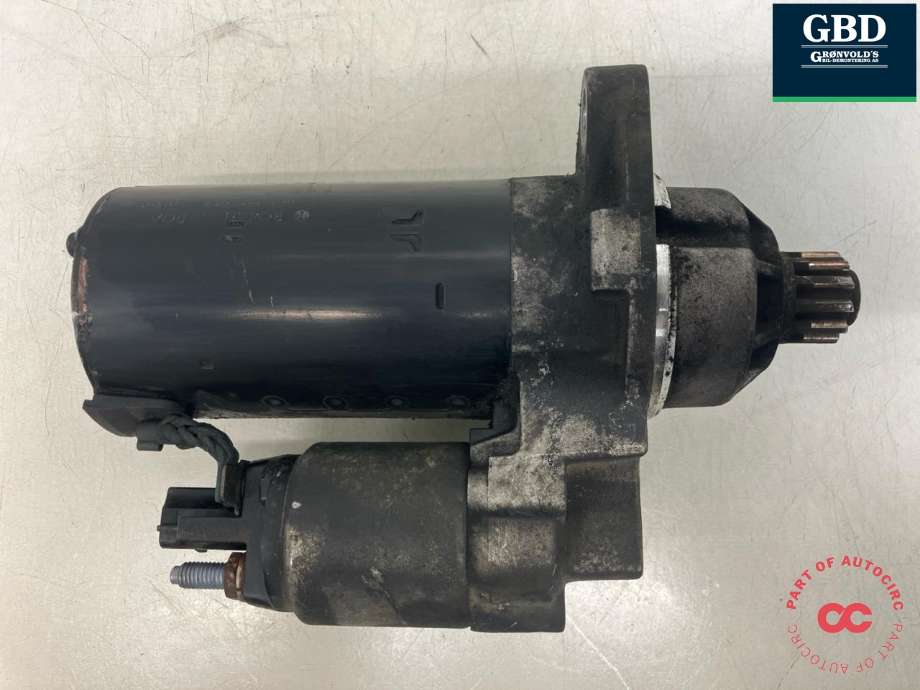 Starter diesel til Audi A3 2009-2012 (Type II, Fase 2)  (BOSCH|02M 911 024|0 001 123 038|)