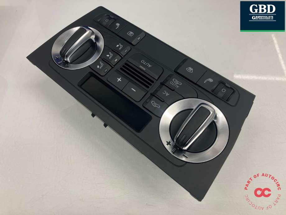 Varmeapparat betjening til Audi A3 2009-2012 (Type II, Fase 2)  (CONTINENTAL|8P0 820 043 BN|8P0 820 043 BN XHA|A2C53301900)