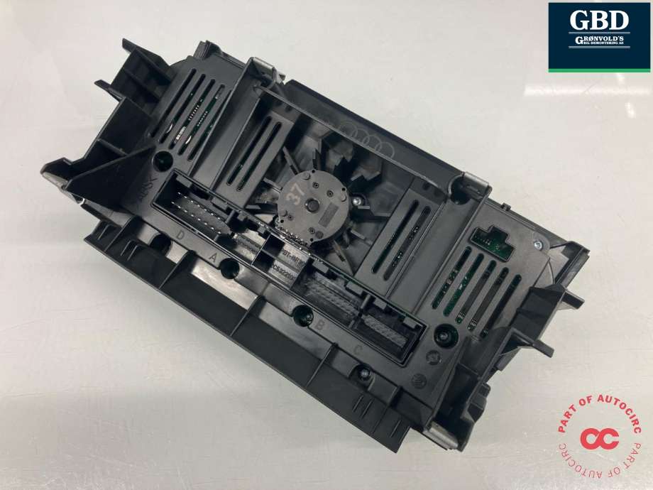 Varmeapparat betjening til Audi A3 2009-2012 (Type II, Fase 2)  (CONTINENTAL|8P0 820 043 BN|8P0 820 043 BN XHA|A2C53301900)
