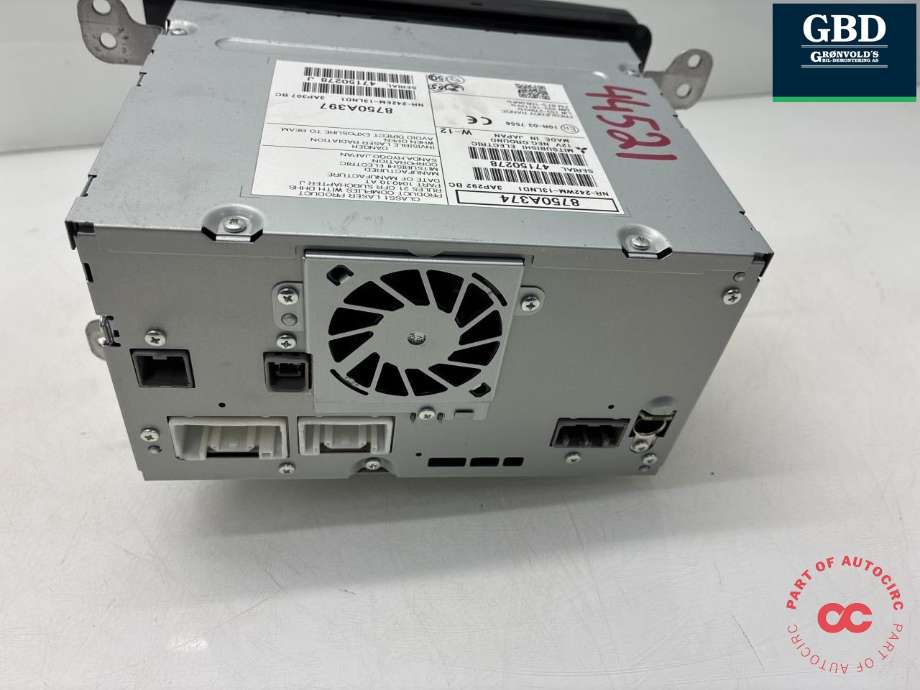 Bilstereo navigasjon til Mitsubishi Outlander 2015-->> (Type III, Fase 2) (8750A374|8750A403|8750A397)