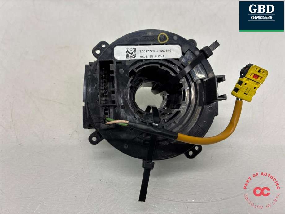 Airbag slepering til Opel Astra J 2010-2015 (20941128|20817720 8HU0351G|)