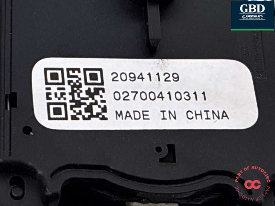 Bryter blink til Opel Astra J 2010-2015  (20941129|)