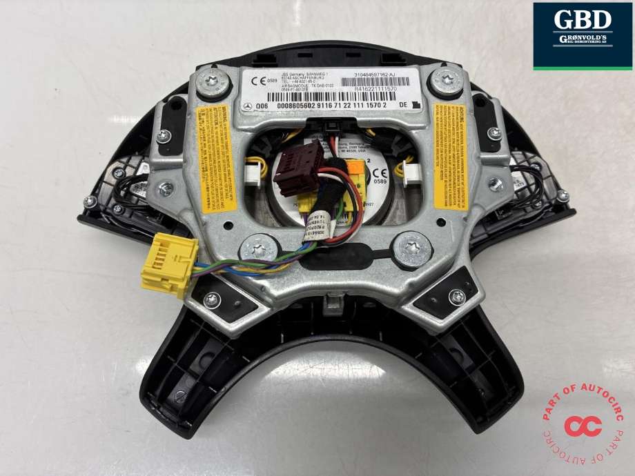 Airbag rattpute til Mercedes C-Klasse 2007-2011 (Fase 1) (W204) (W204) (A 000 860 56 02 26 9116|A 000 860 56 02 9116|0008605602)